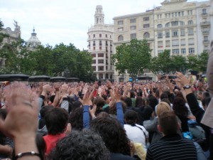 asamblea-15m #acampadavalencia 19/05/11. Foto Isabel Montoro