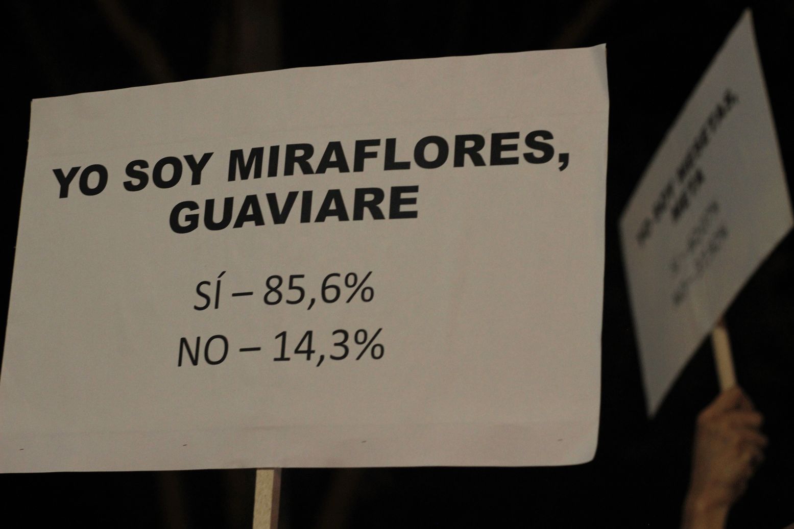 Las regiones que sufrieron más por la guerra votaron por el “Sí”
